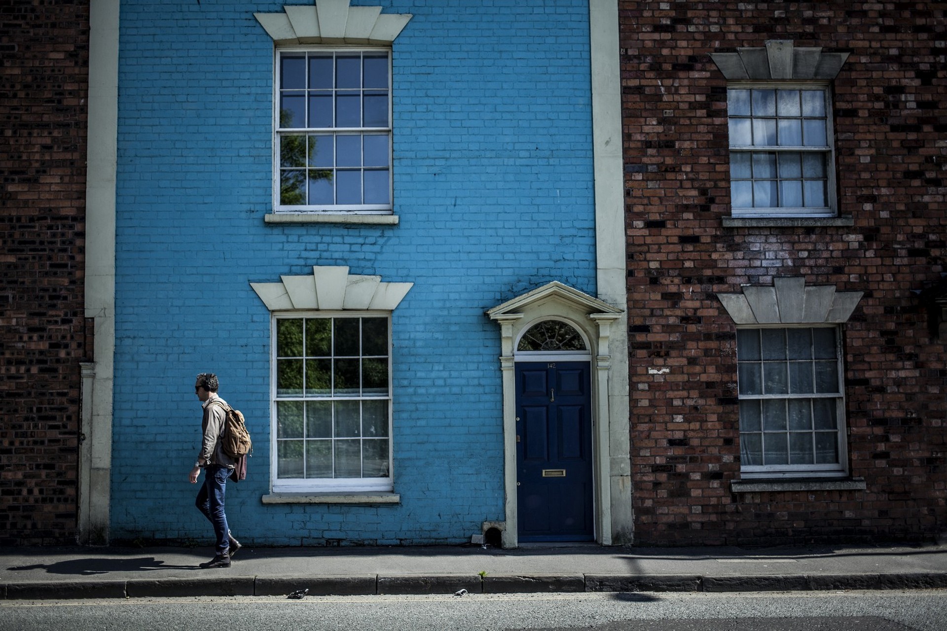 Infront of Blue