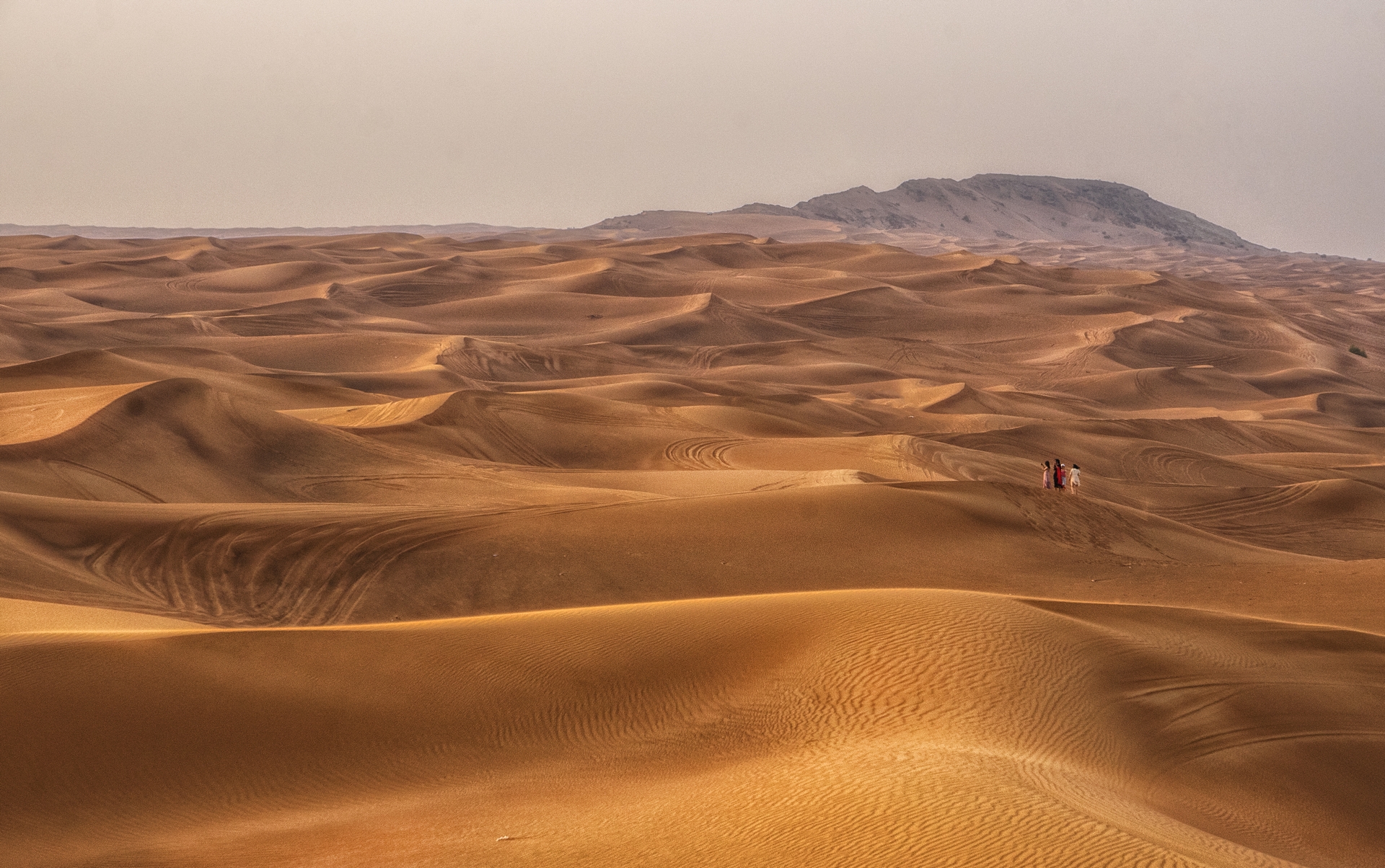 Alone in Desert