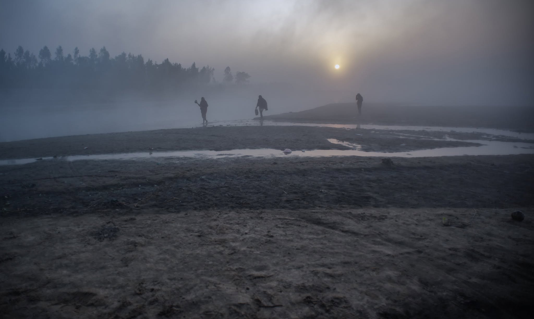 Misty Sunrise